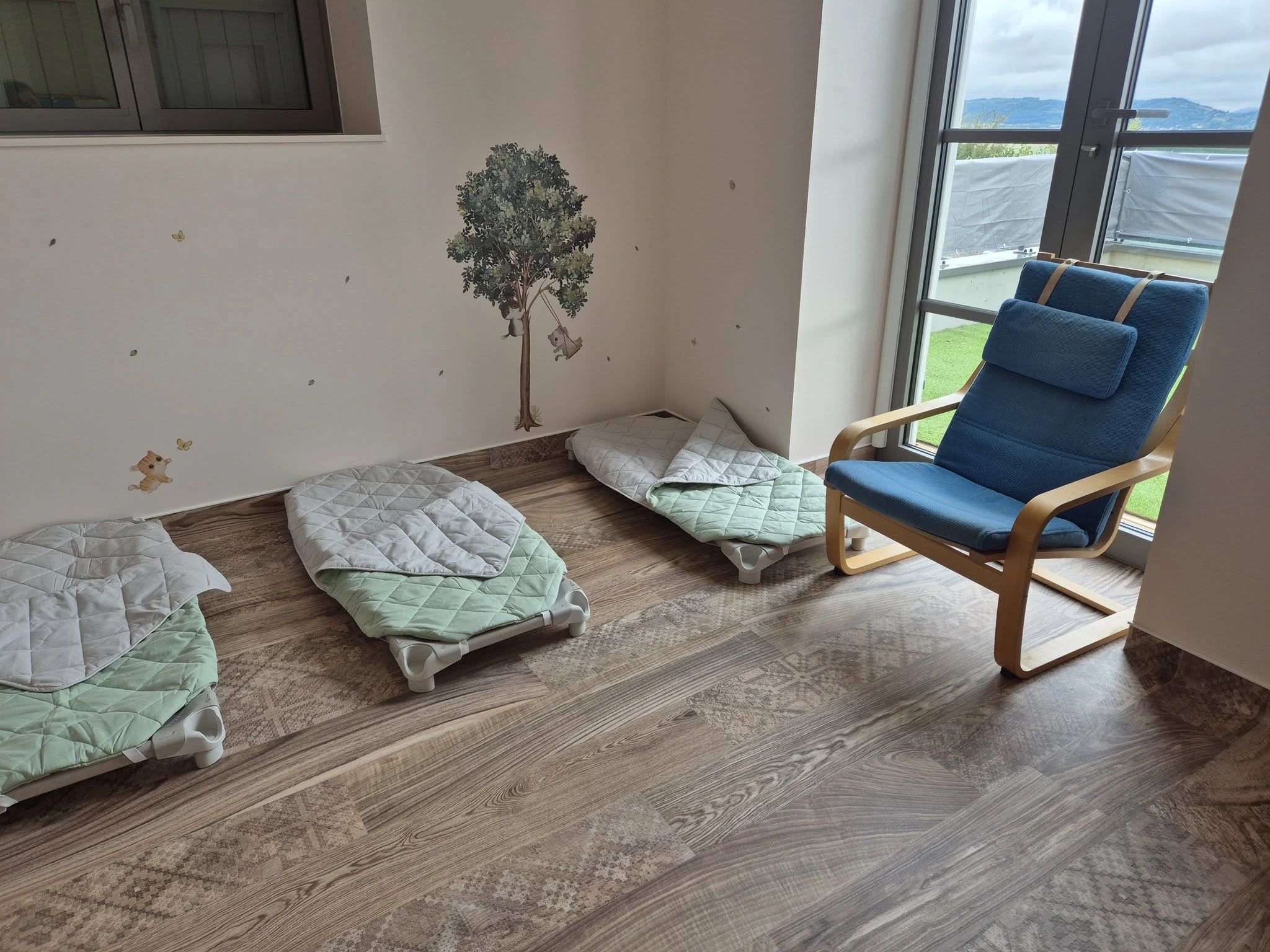 Une crèche riche en activités, à l’intérieur comme à l’extérieur